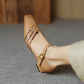 Marisol Premium Genuine Leather High Heels for Women - Stylish & Comfortable Footwear