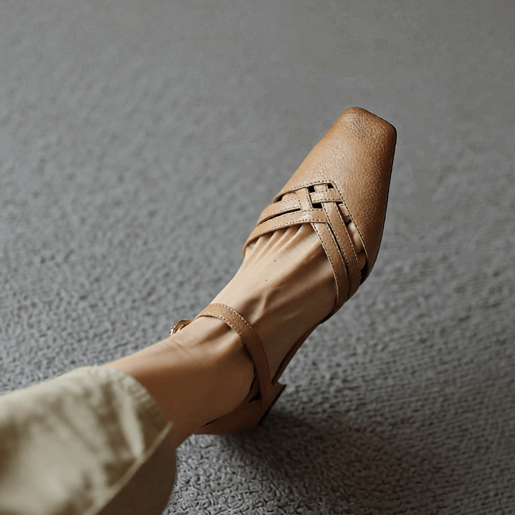 Marisol Premium Genuine Leather High Heels for Women - Stylish & Comfortable Footwear