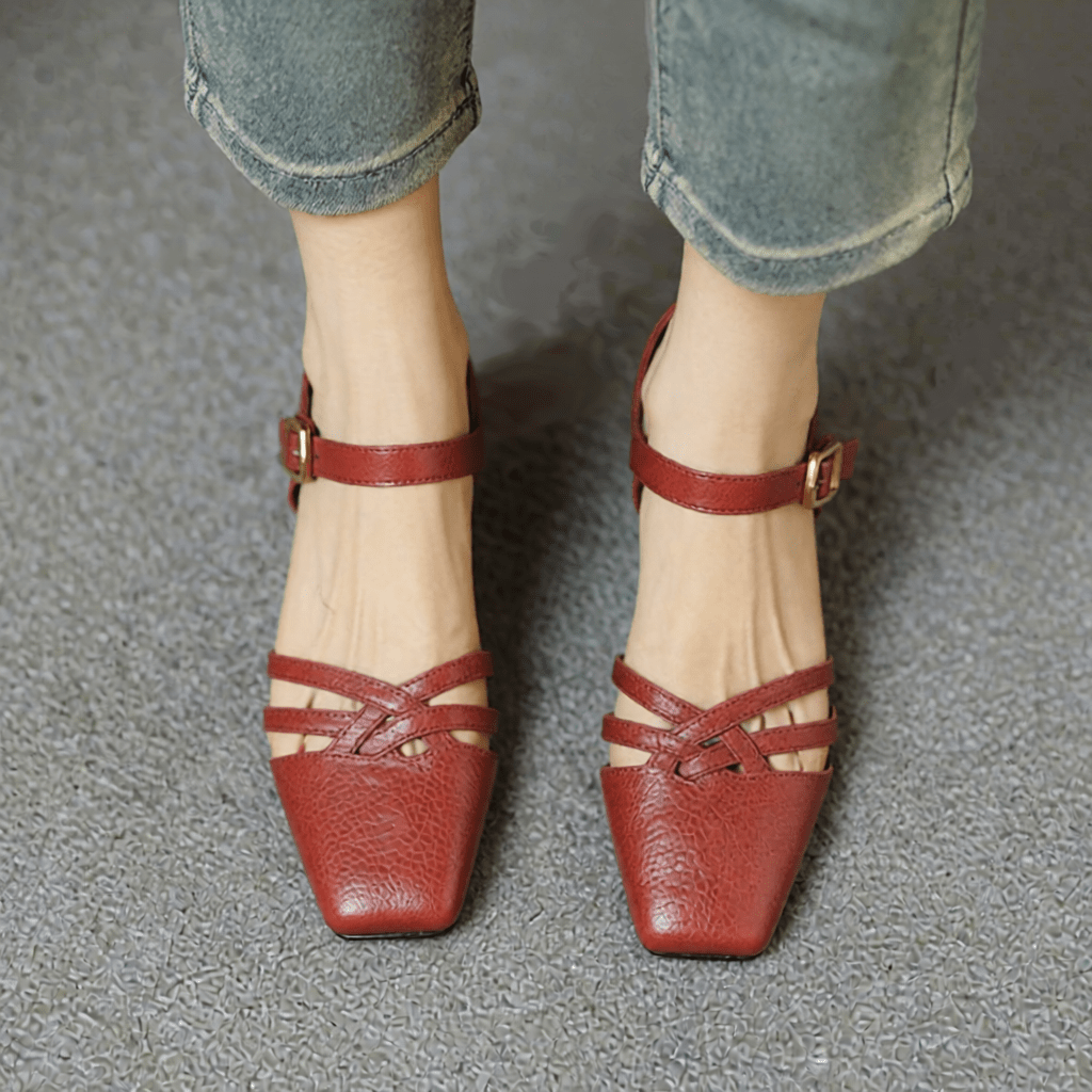 Marisol Premium Genuine Leather High Heels for Women - Stylish & Comfortable Footwear