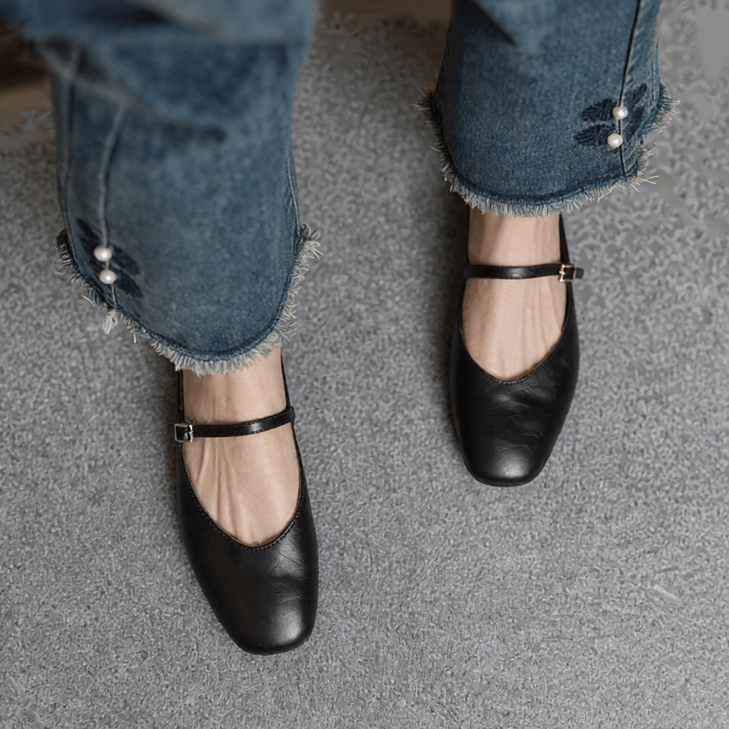Merisa Authentic Leather Mules for Women - Stylish Slip - On Footwear