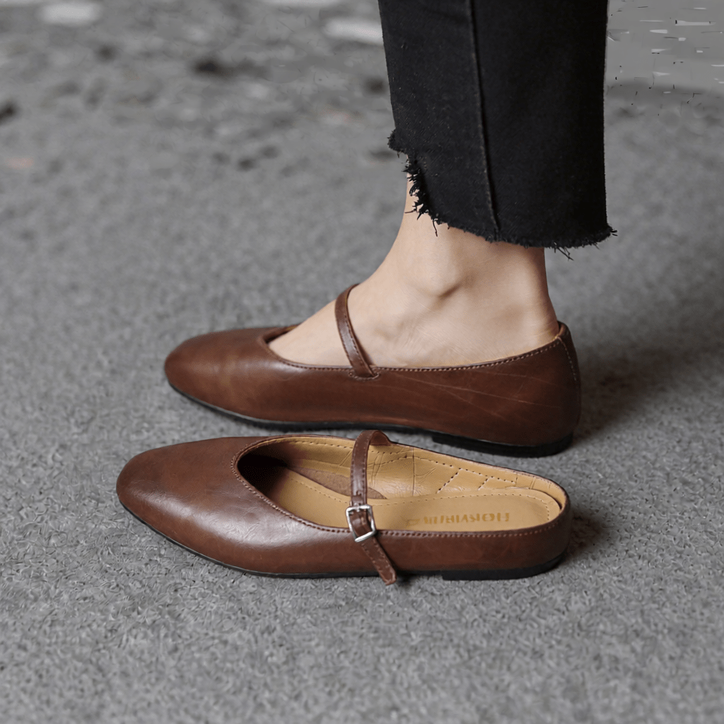 Merisa Authentic Leather Mules for Women - Stylish Slip - On Footwear