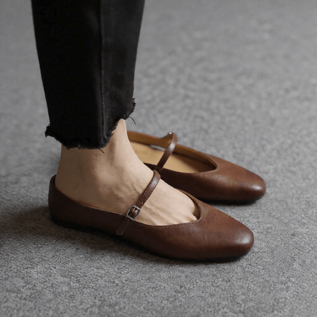Merisa Authentic Leather Mules for Women - Stylish Slip - On Footwear