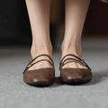 Orik Authentic Leather Women's Flats - Stylish & Comfortable Everyday Footwear