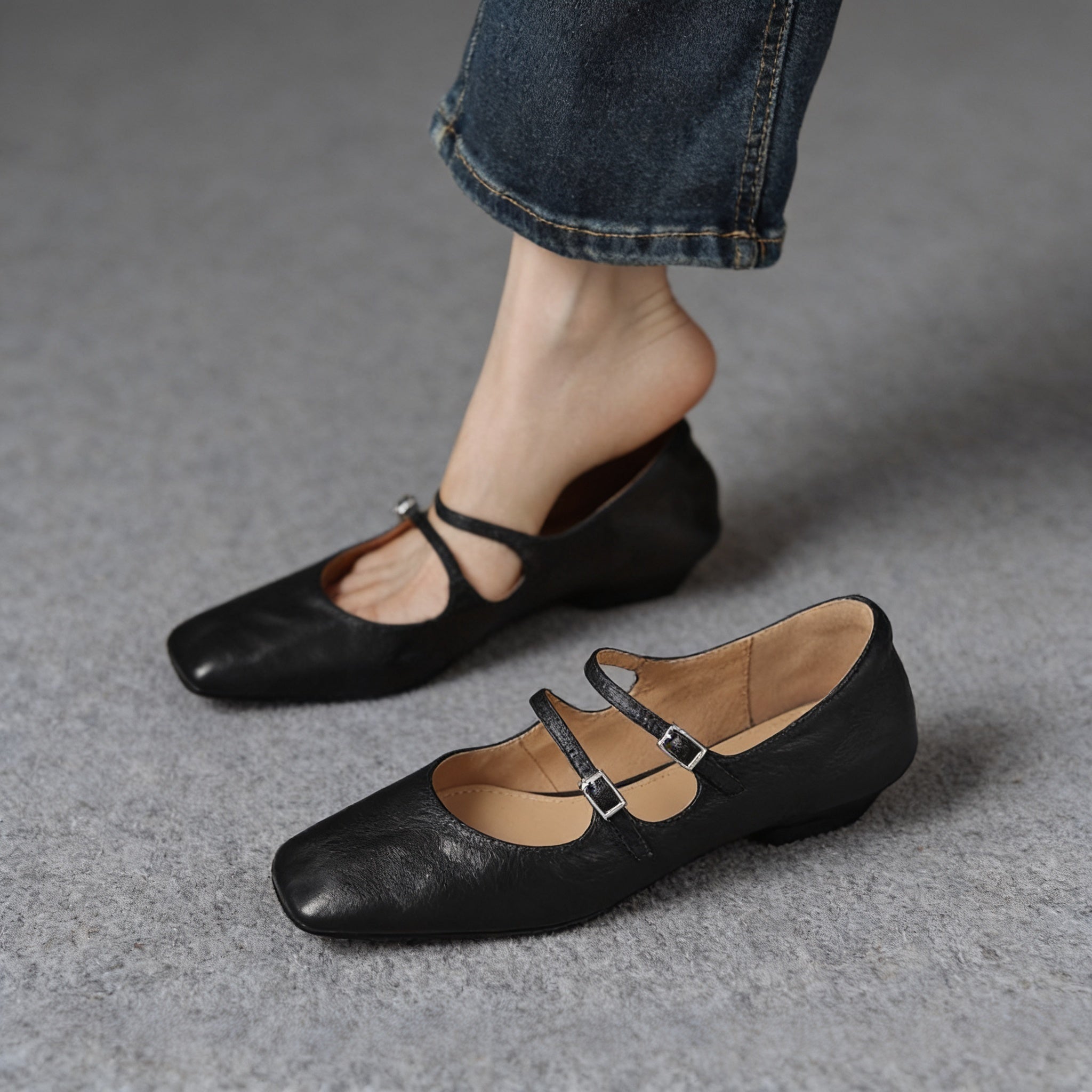 Orik Authentic Leather Women's Flats - Stylish & Comfortable Everyday Footwear