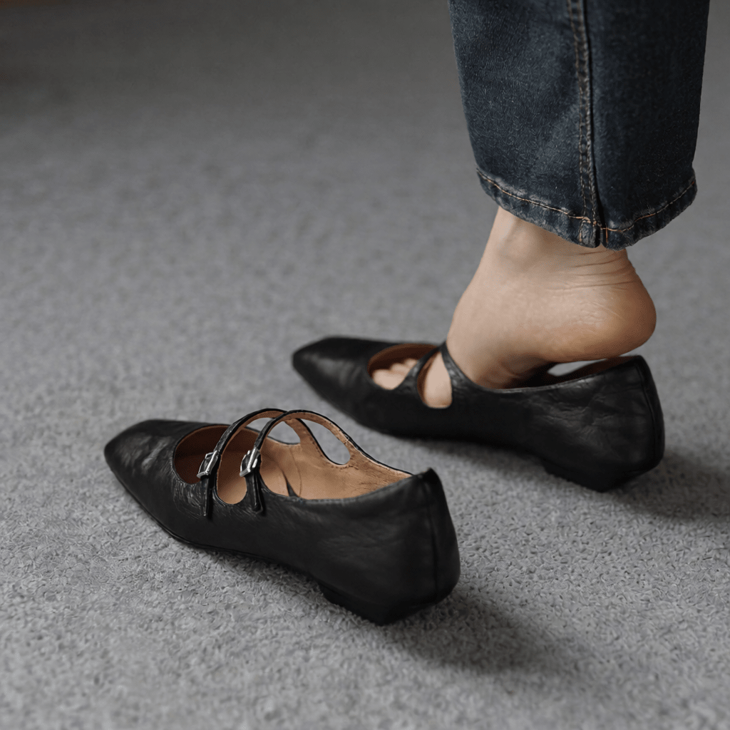 Orik Authentic Leather Women's Flats - Stylish & Comfortable Everyday Footwear
