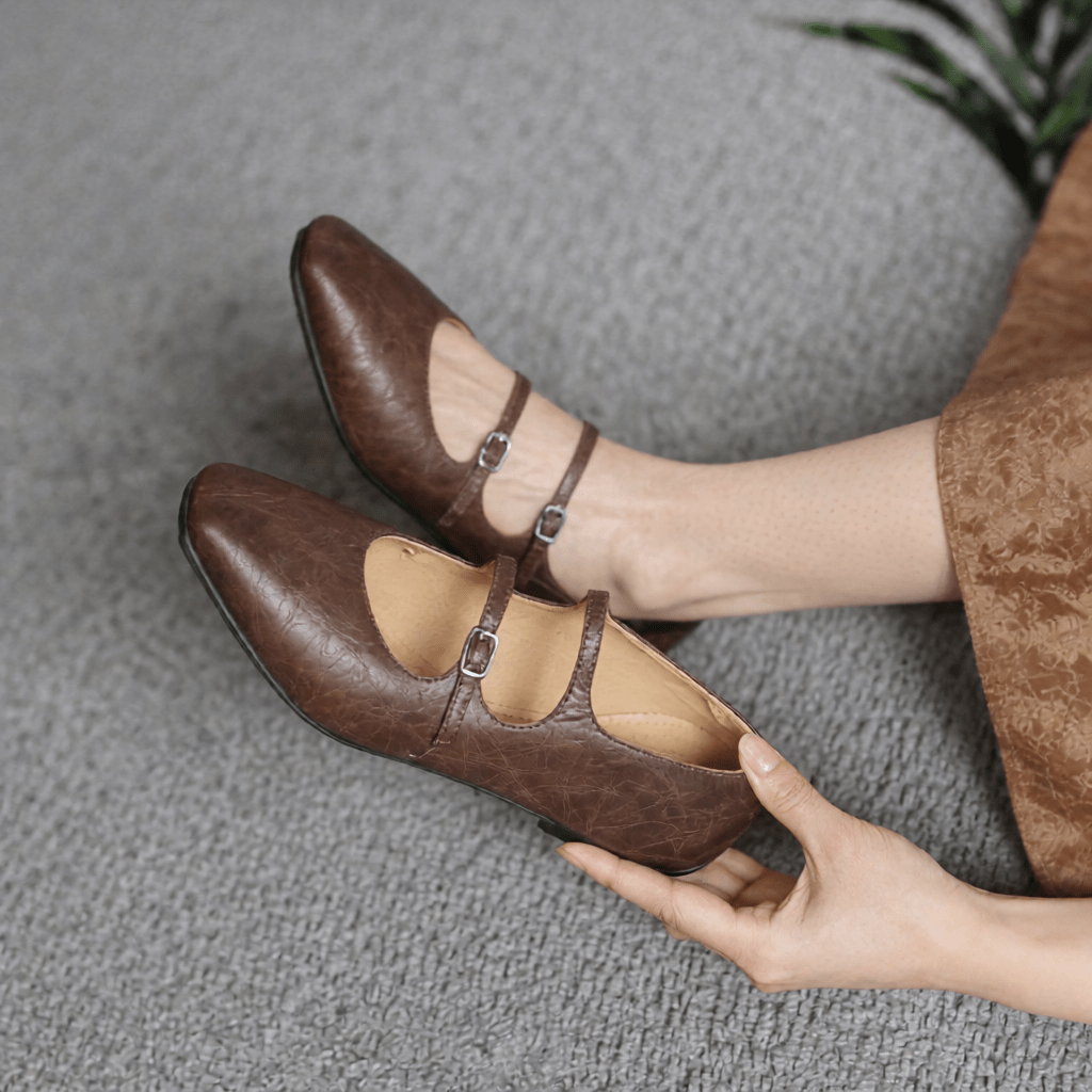 Orik Authentic Leather Women's Flats - Stylish & Comfortable Everyday Footwear