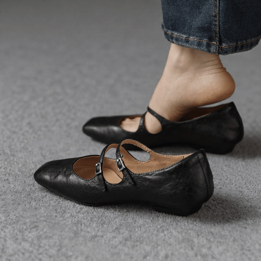Orik Authentic Leather Women's Flats - Stylish & Comfortable Everyday Footwear