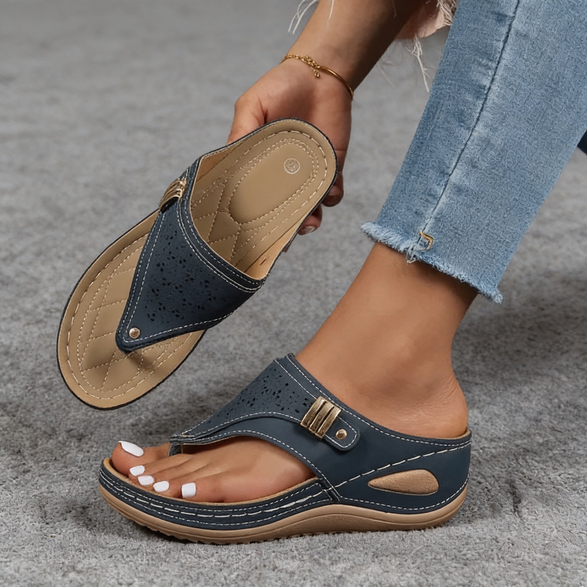 Orthopedic Wedge Sandals Women's Slip On