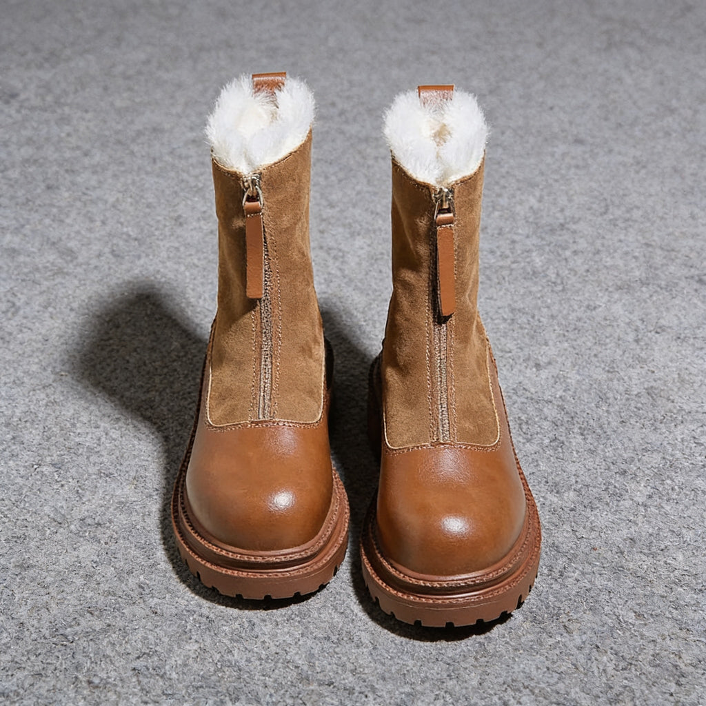 Stylish Berlin Leather Ankle Boots for Women - Trendy Fashion Footwear for All Seasons