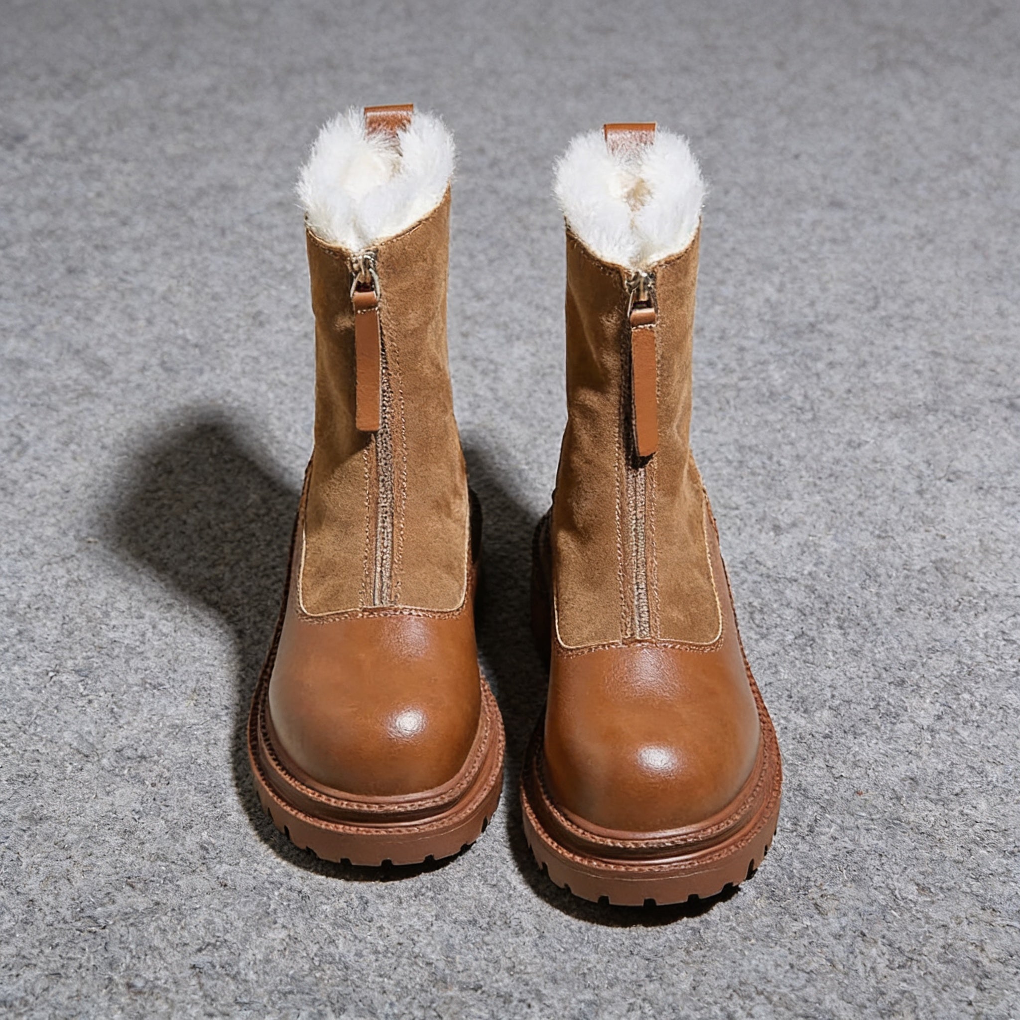 Stylish Berlin Leather Ankle Boots for Women - Trendy Fashion Footwear for All Seasons