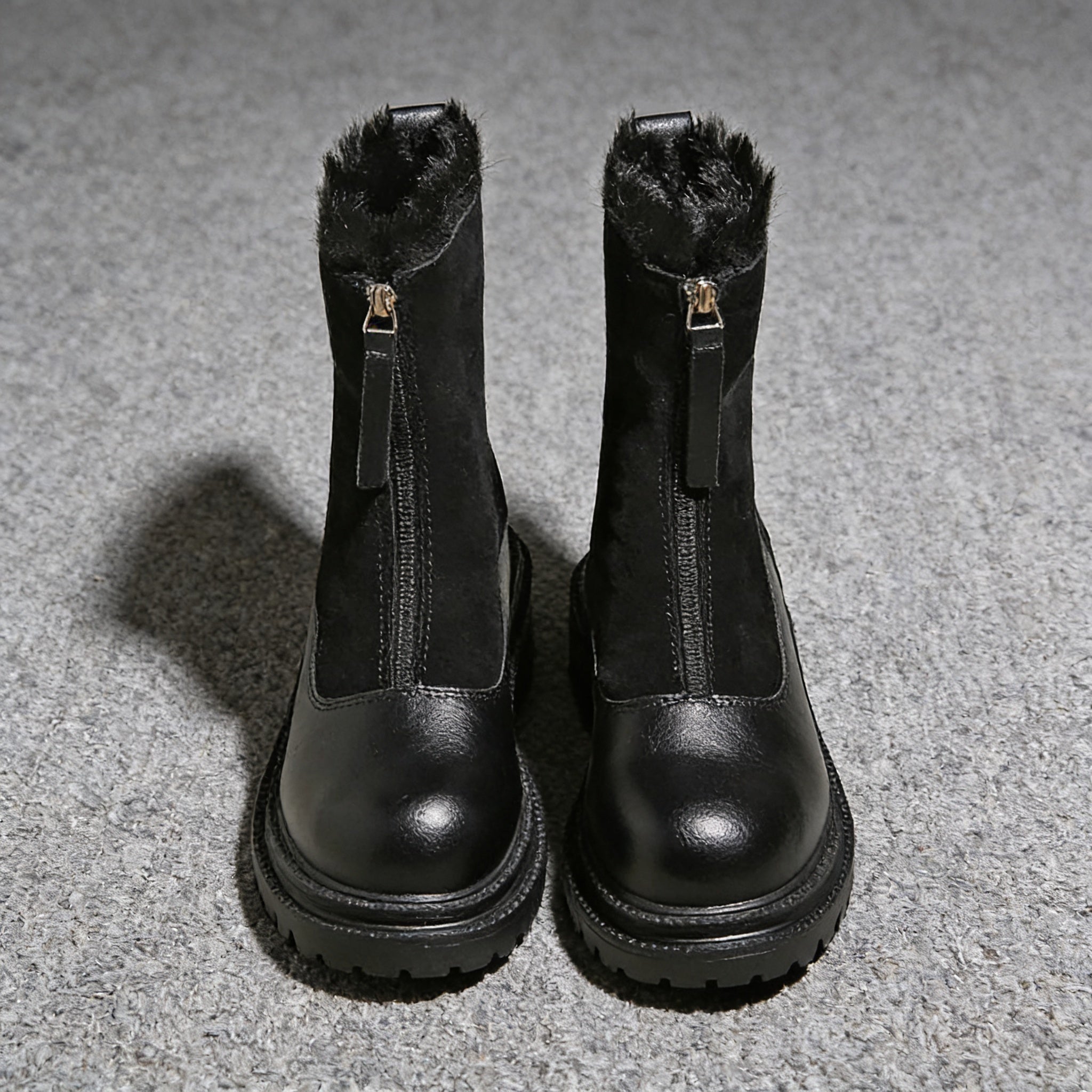 Stylish Berlin Leather Ankle Boots for Women - Trendy Fashion Footwear for All Seasons
