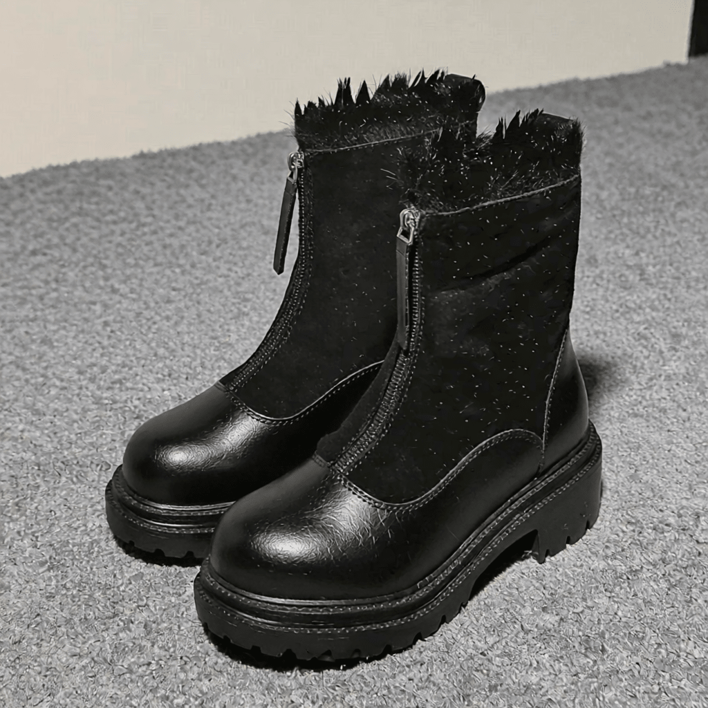 Stylish Berlin Leather Ankle Boots for Women - Trendy Fashion Footwear for All Seasons