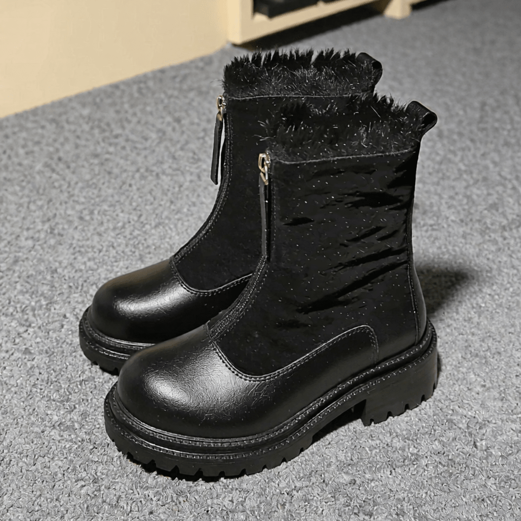 Stylish Berlin Leather Ankle Boots for Women - Trendy Fashion Footwear for All Seasons