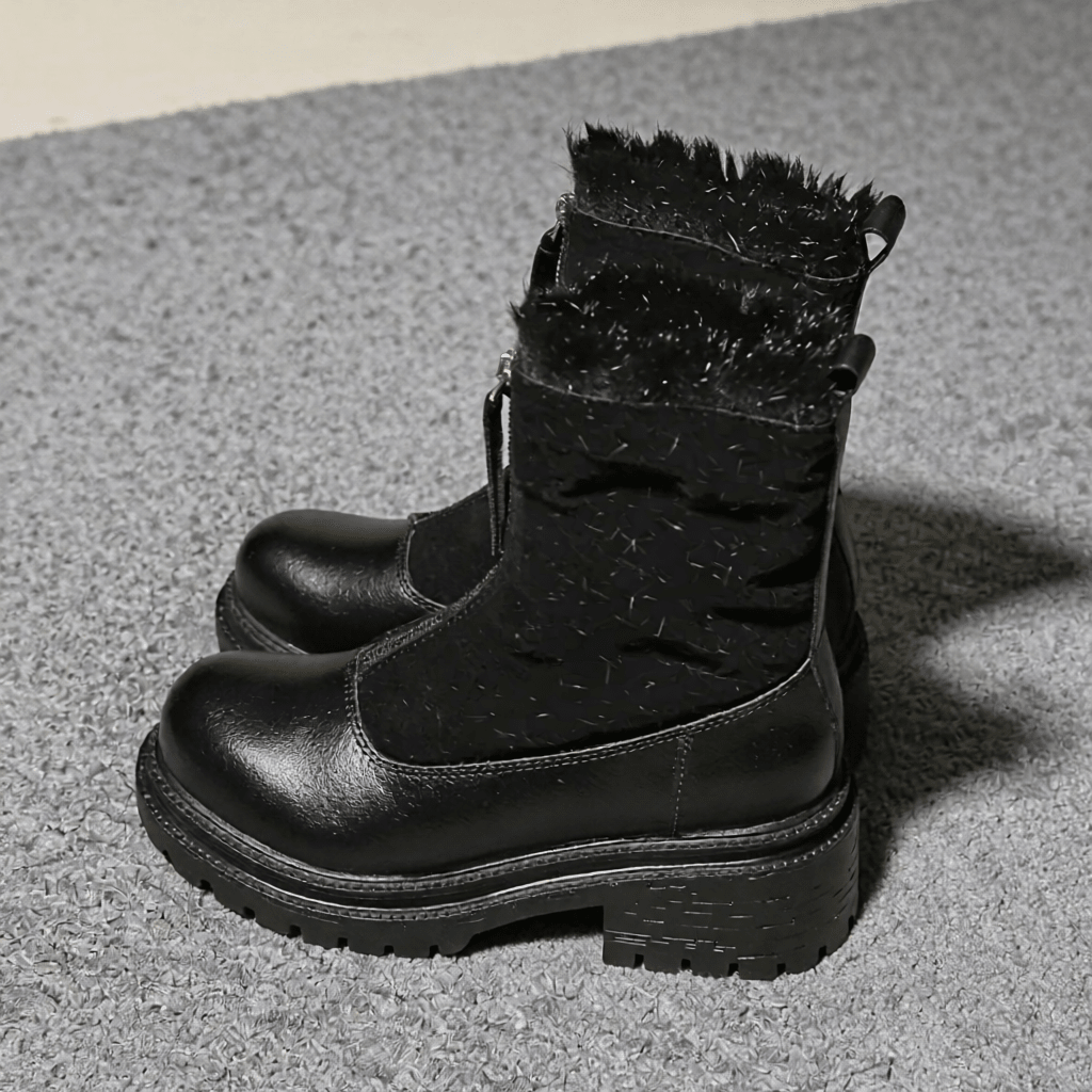 Stylish Berlin Leather Ankle Boots for Women - Trendy Fashion Footwear for All Seasons