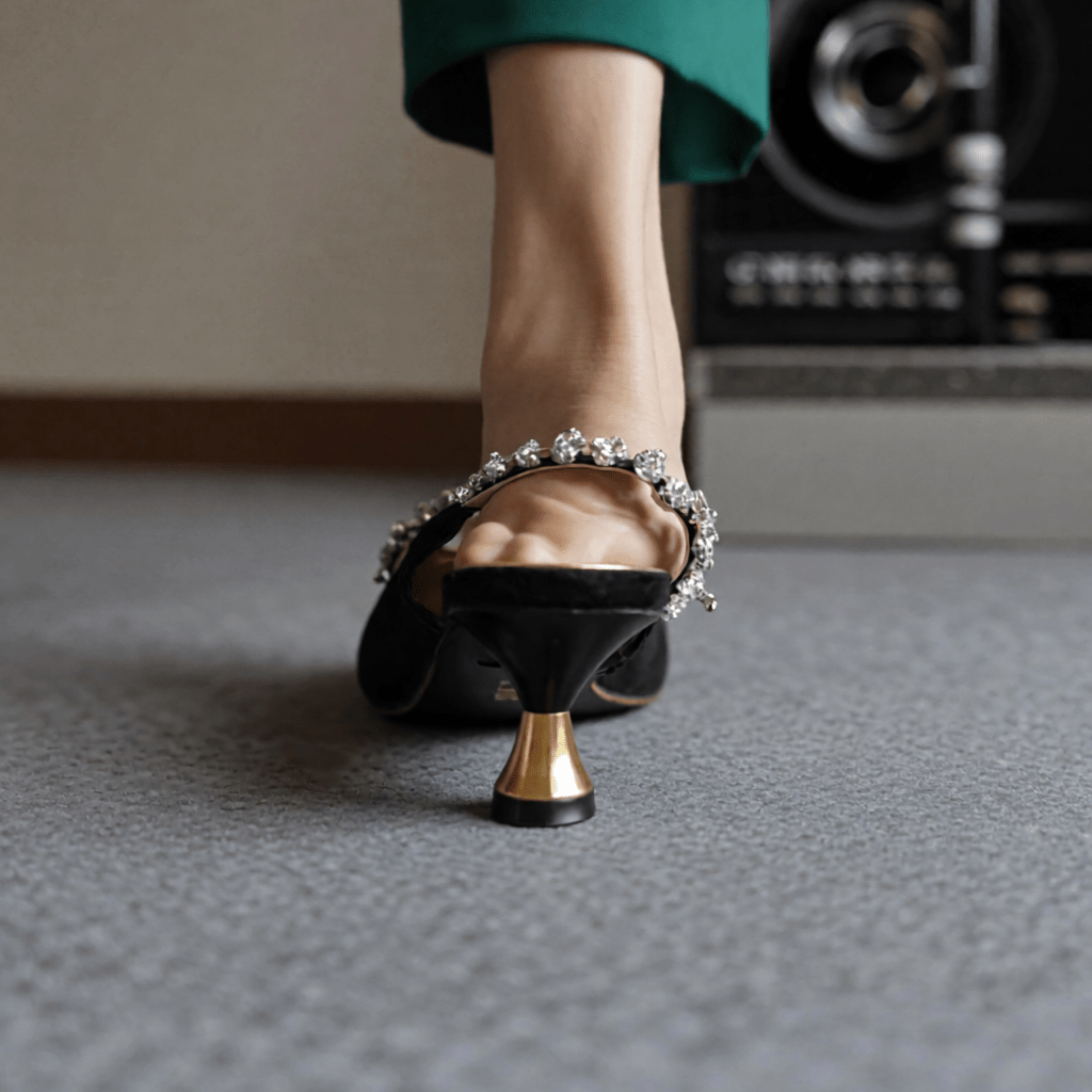 Stylish Crysel Kitten Heels for Women - Elegant Dress Shoes for Any Occasion