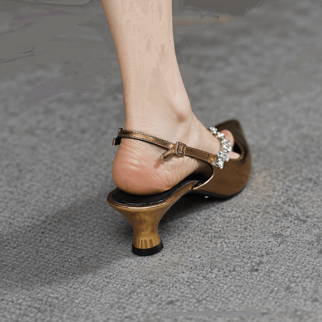 Stylish Crysel Kitten Heels for Women - Elegant Dress Shoes for Any Occasion