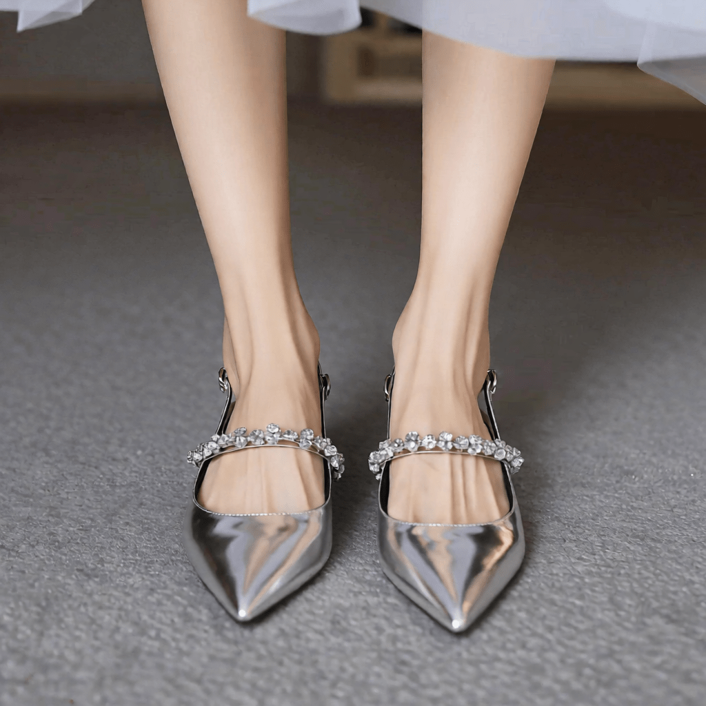 Stylish Crysel Kitten Heels for Women - Elegant Dress Shoes for Any Occasion