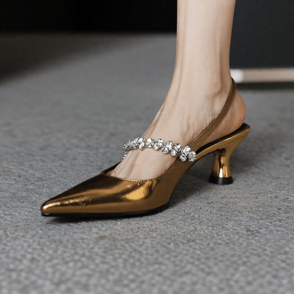 Women's Kitten Heel Dress Shoes Elegant Heels