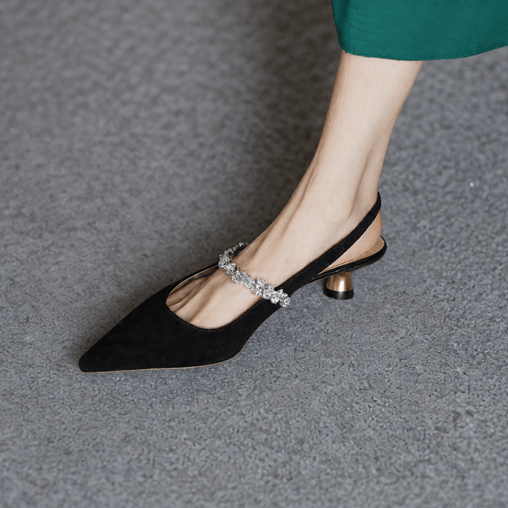 Stylish Crysel Kitten Heels for Women - Elegant Dress Shoes for Any Occasion