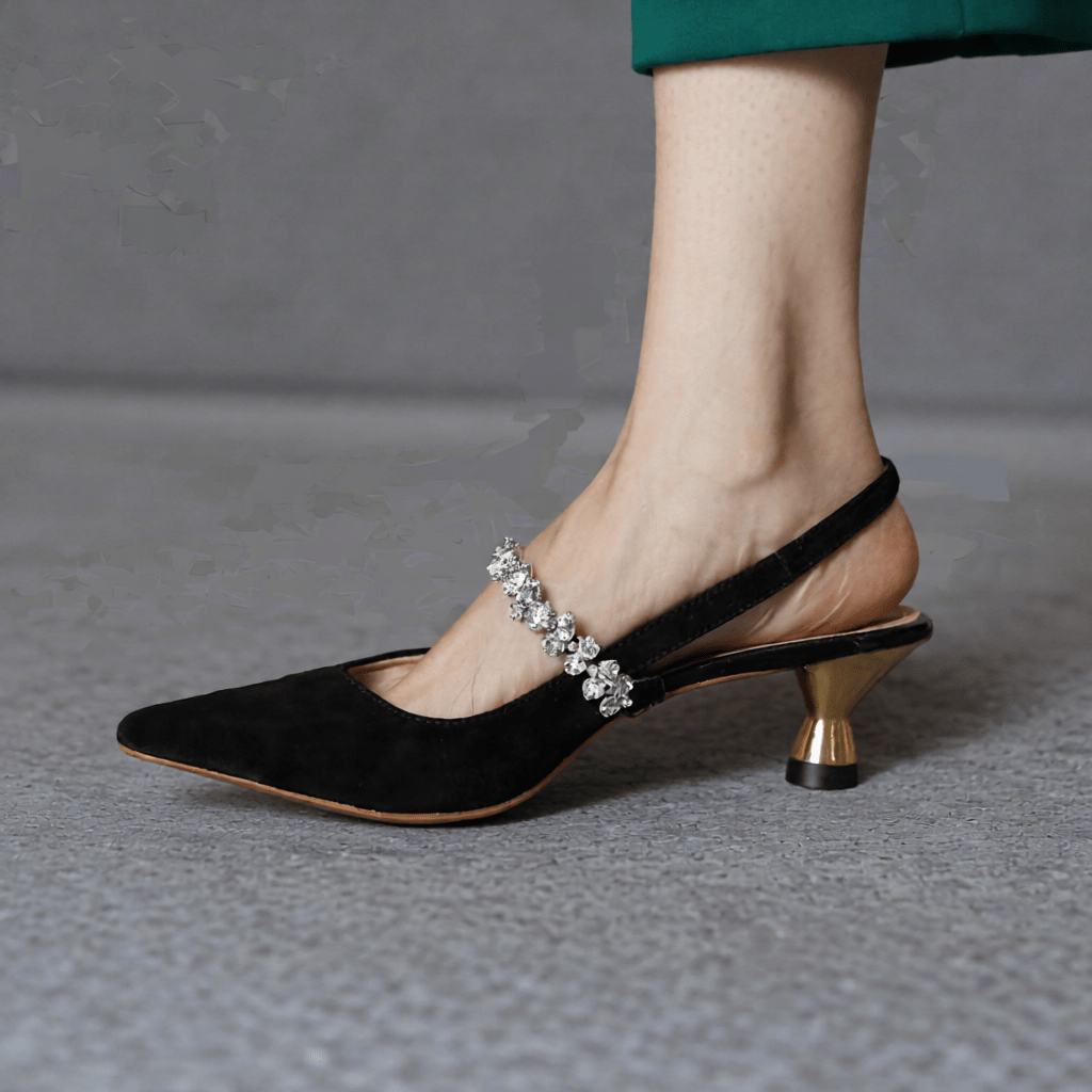 Stylish Crysel Kitten Heels for Women - Elegant Dress Shoes for Any Occasion