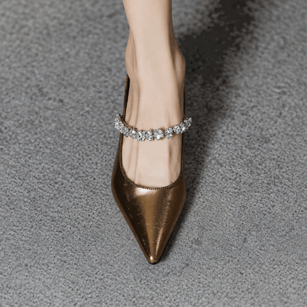 Stylish Crysel Kitten Heels for Women - Elegant Dress Shoes for Any Occasion