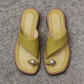 Stylish Daisy Leather Sandals for Women - Comfortable Summer Footwear