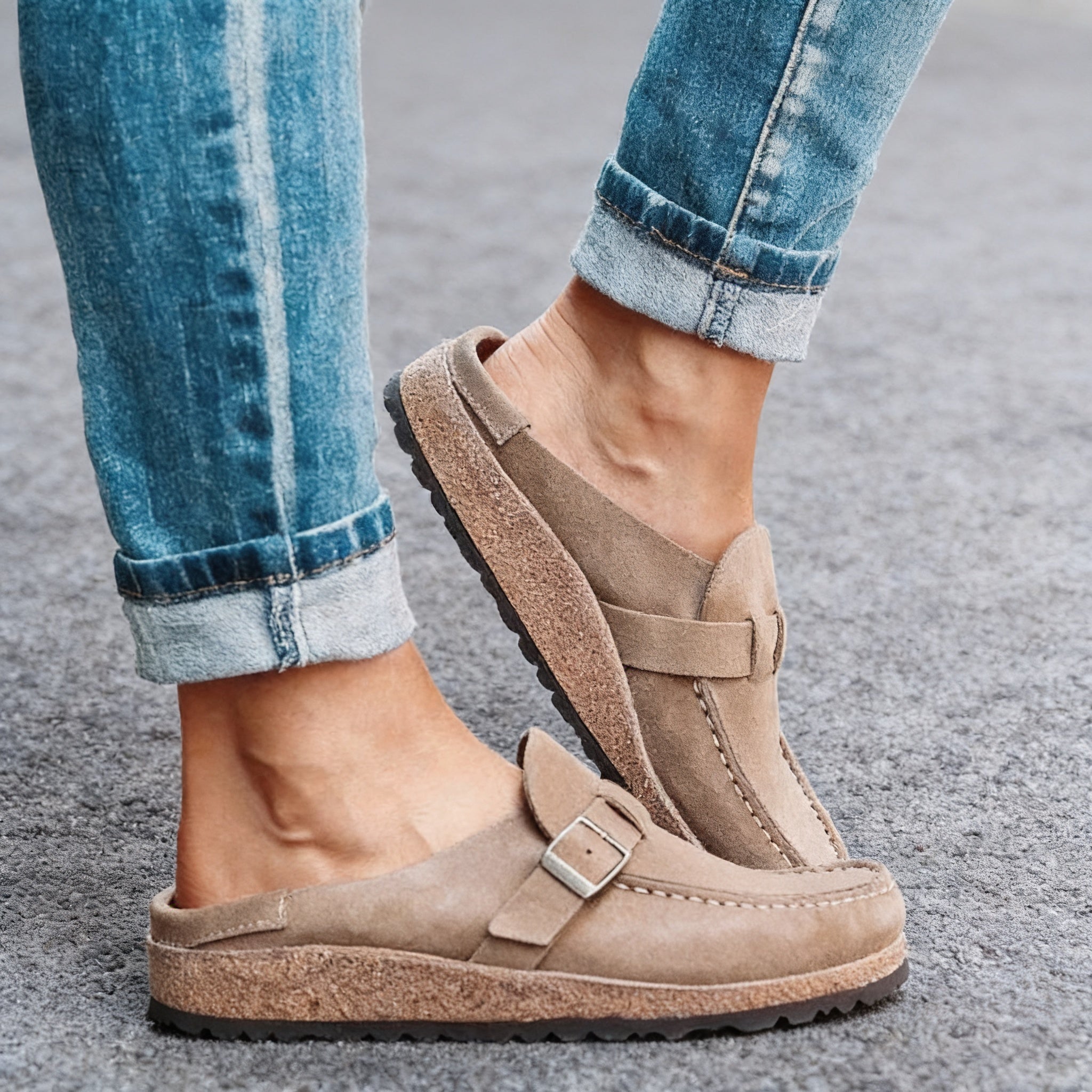 Violet Women's Orthopedic Slip - On Casual Shoes for Comfort and Support