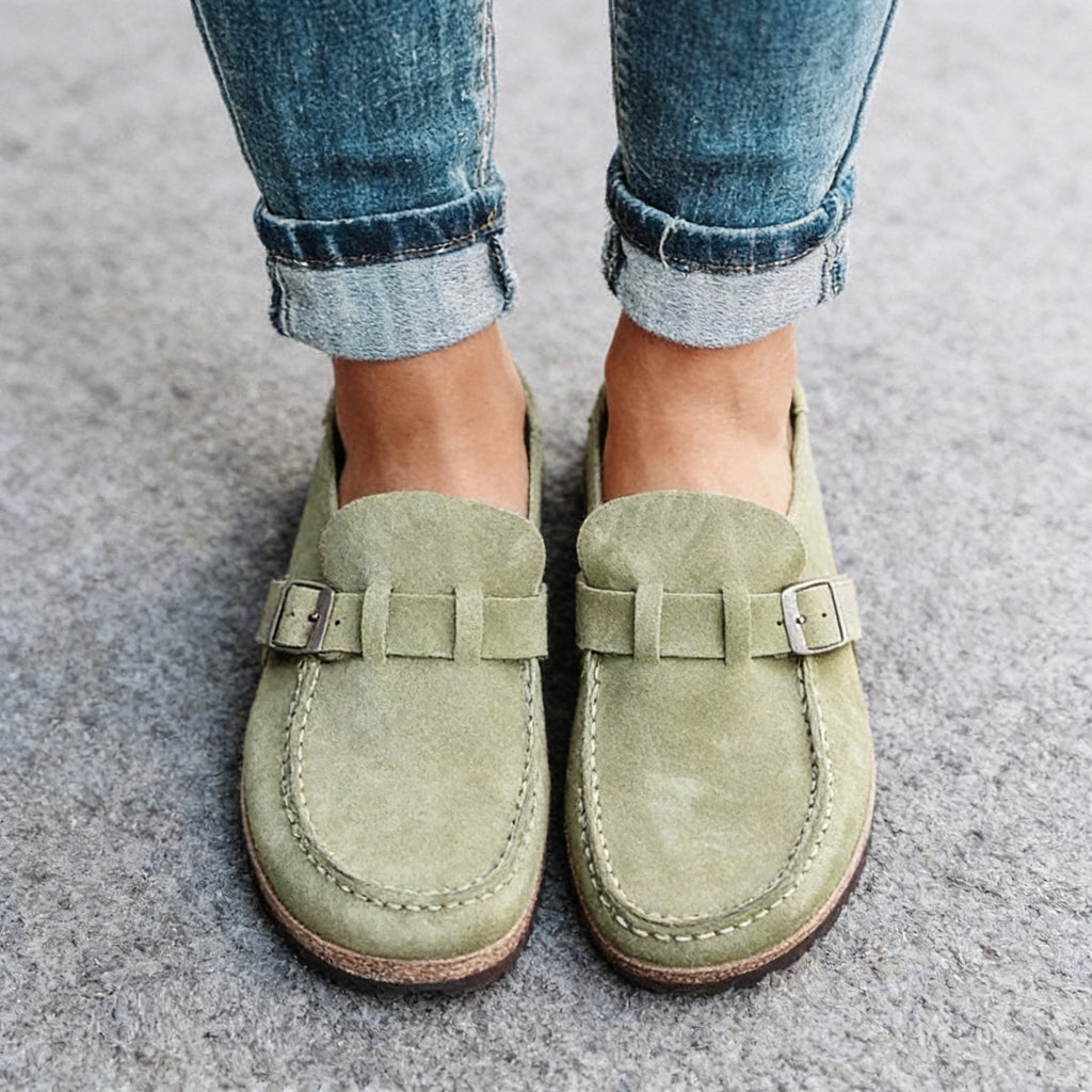 Violet Women's Orthopedic Slip - On Casual Shoes for Comfort and Support