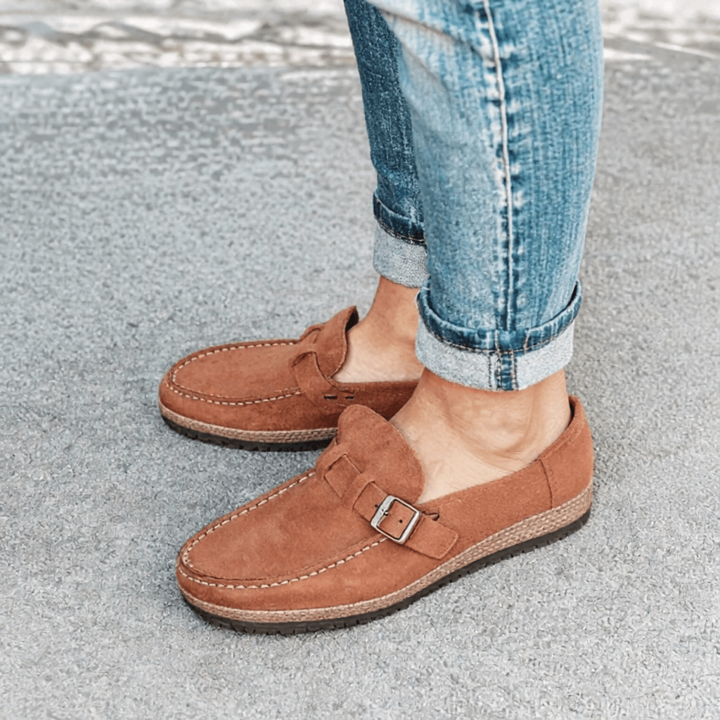 Violet Women's Orthopedic Slip - On Casual Shoes for Comfort and Support