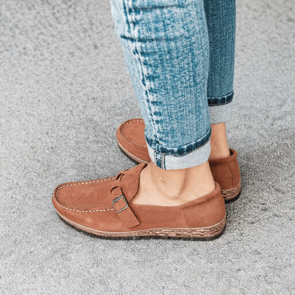 Violet Women's Orthopedic Slip - On Casual Shoes for Comfort and Support