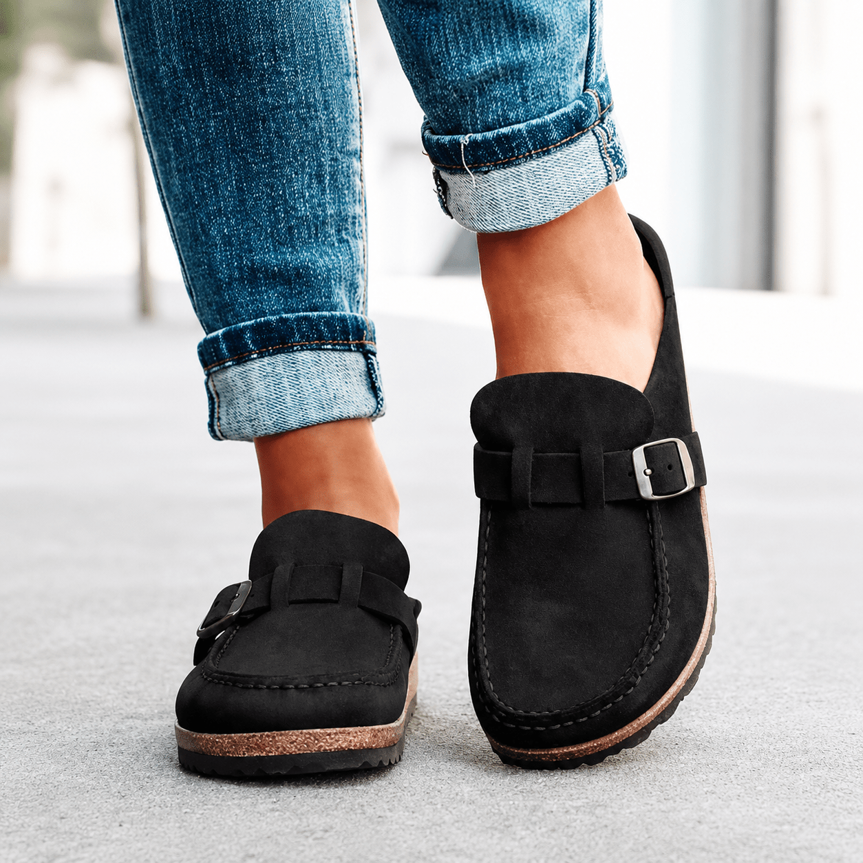 Violet Women's Orthopedic Slip - On Casual Shoes for Comfort and Support