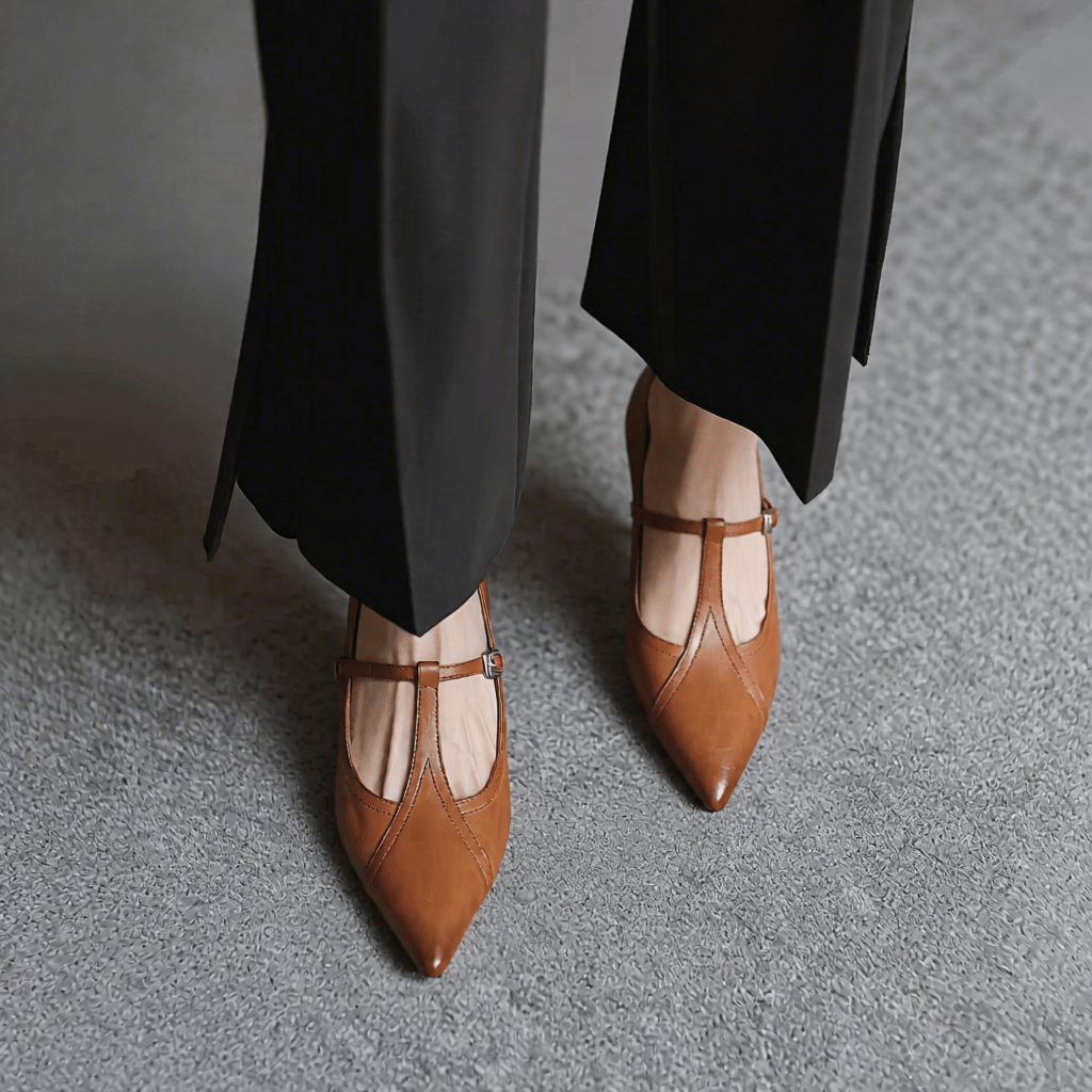 Women's Lorena Genuine Leather High Heels - Stylish & Comfortable Footwear for Every Occasion