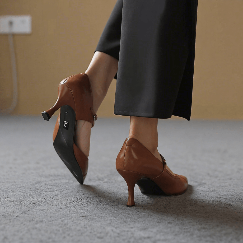 Women's Lorena Genuine Leather High Heels - Stylish & Comfortable Footwear for Every Occasion
