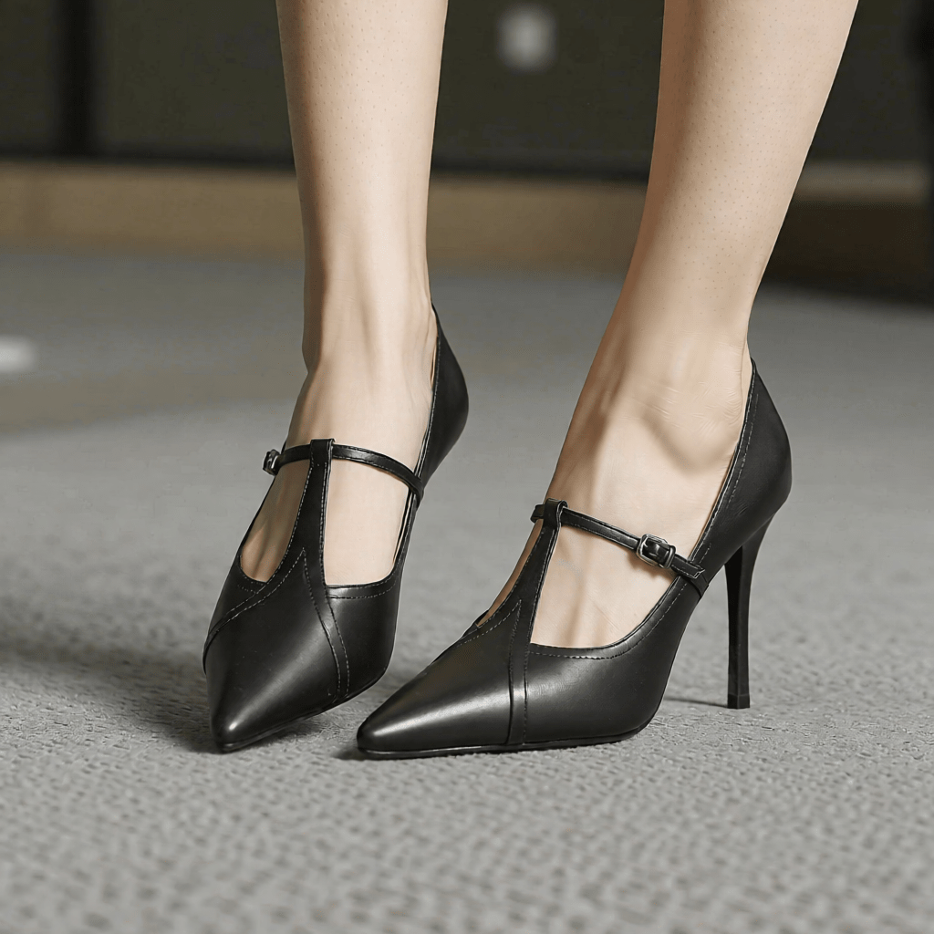 Women's Lorena Genuine Leather High Heels - Stylish & Comfortable Footwear for Every Occasion