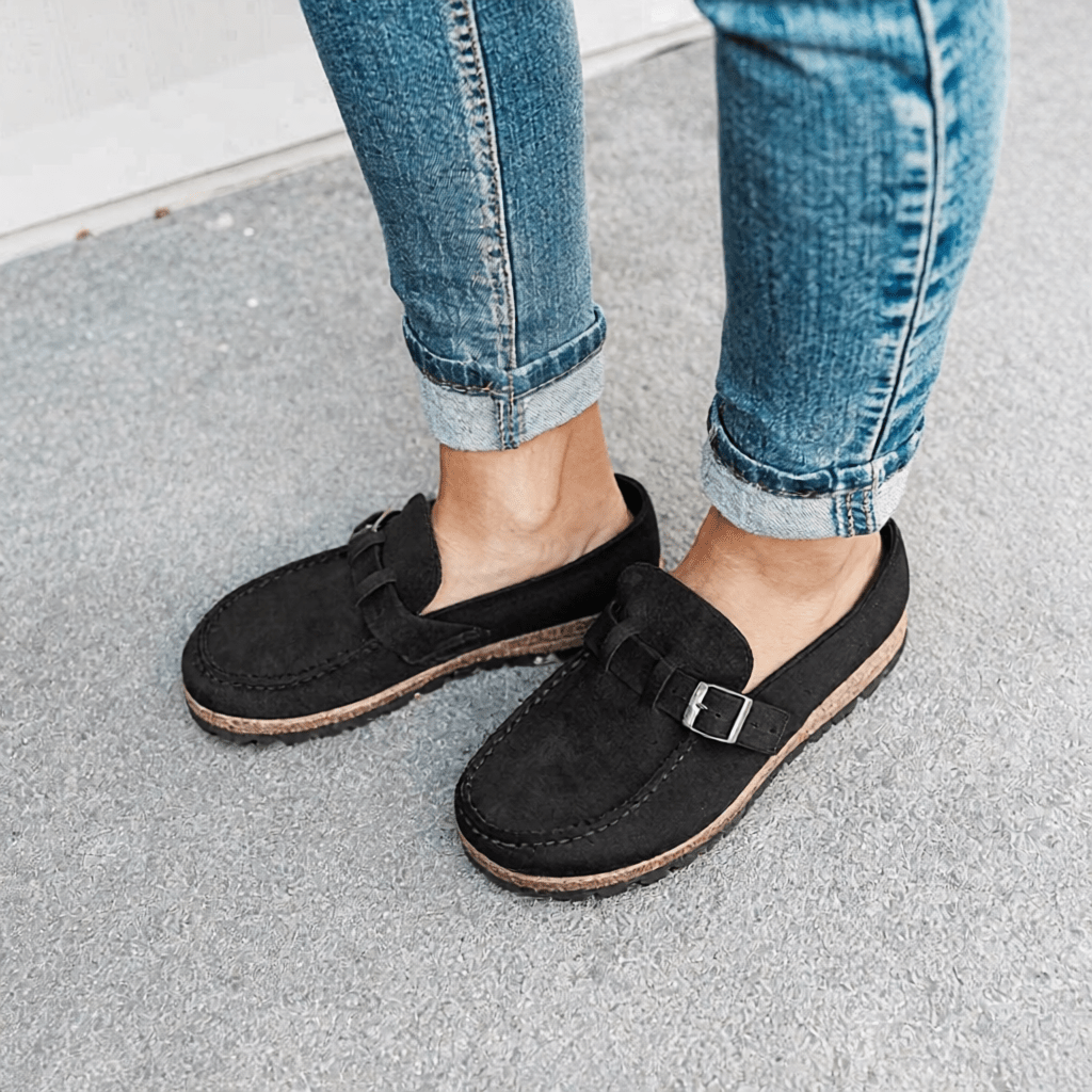Women's Orthopedic Walking Shoes Arch Support Slip-On