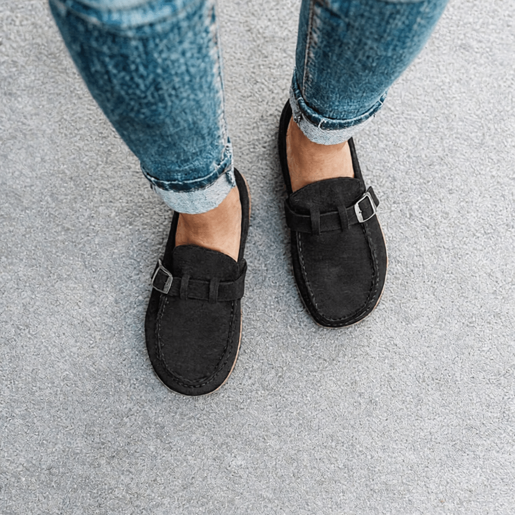 Women's Orthopedic Walking Shoes Arch Support Slip-On