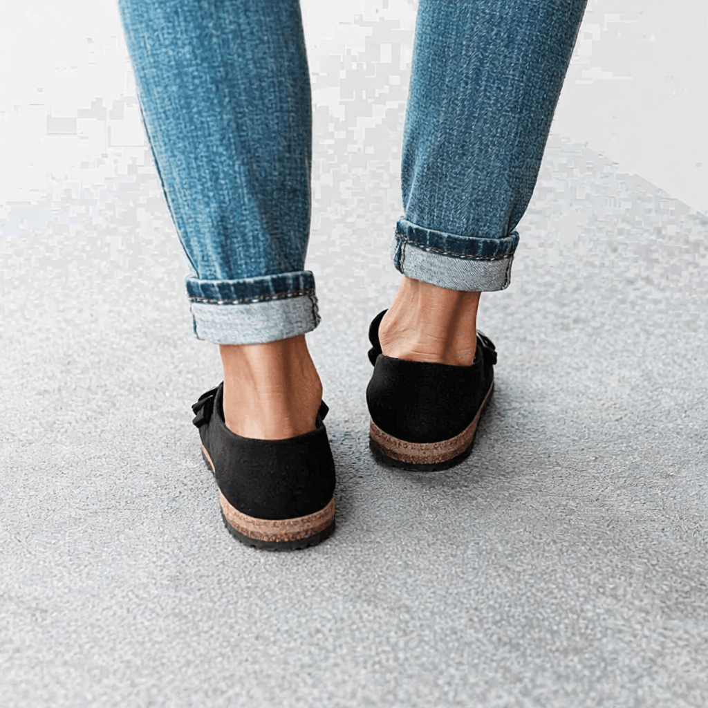 Women's Orthopedic Walking Shoes Arch Support Slip-On