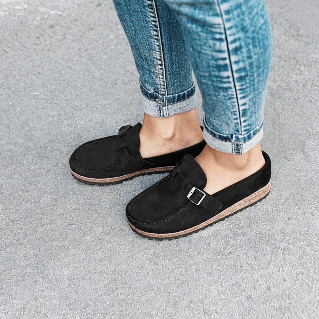 Women's Orthopedic Walking Shoes Arch Support Slip-On