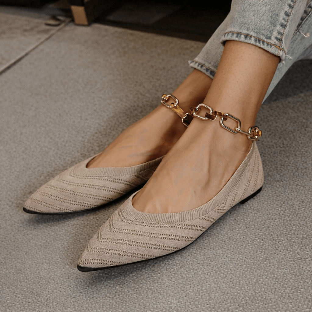 Women’s Stylish Comfortable Pointed Toe Ballet Flats - Perfect for Everyday Wear