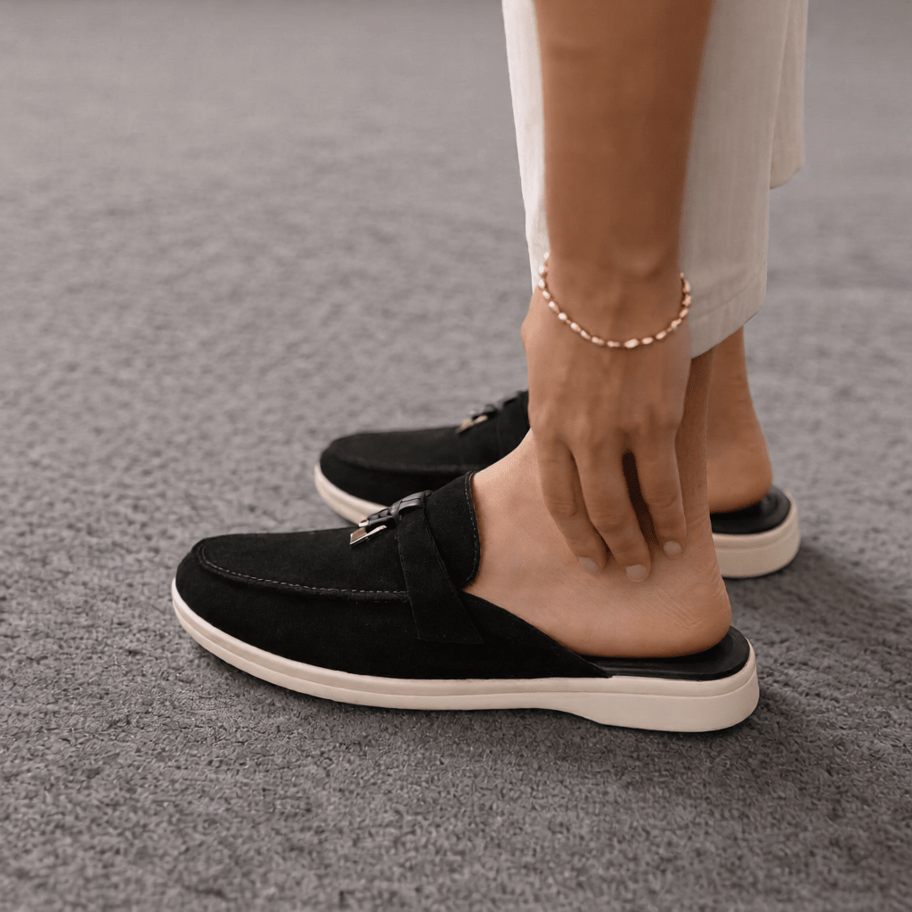 Women's Suede Slip - On Mules for Effortless Everyday Comfort – Stylish & Versatile Footwear