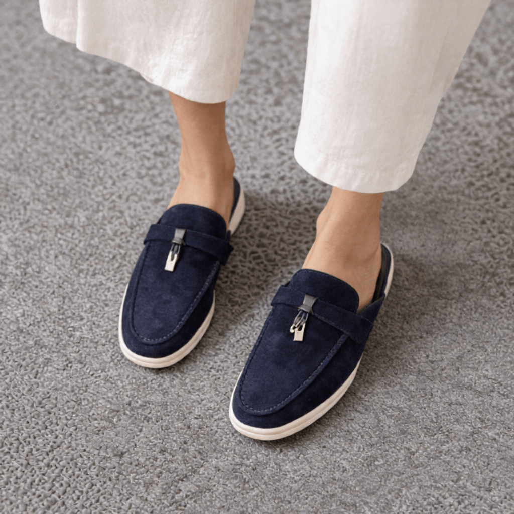 Women's Suede Slip - On Mules for Effortless Everyday Comfort – Stylish & Versatile Footwear