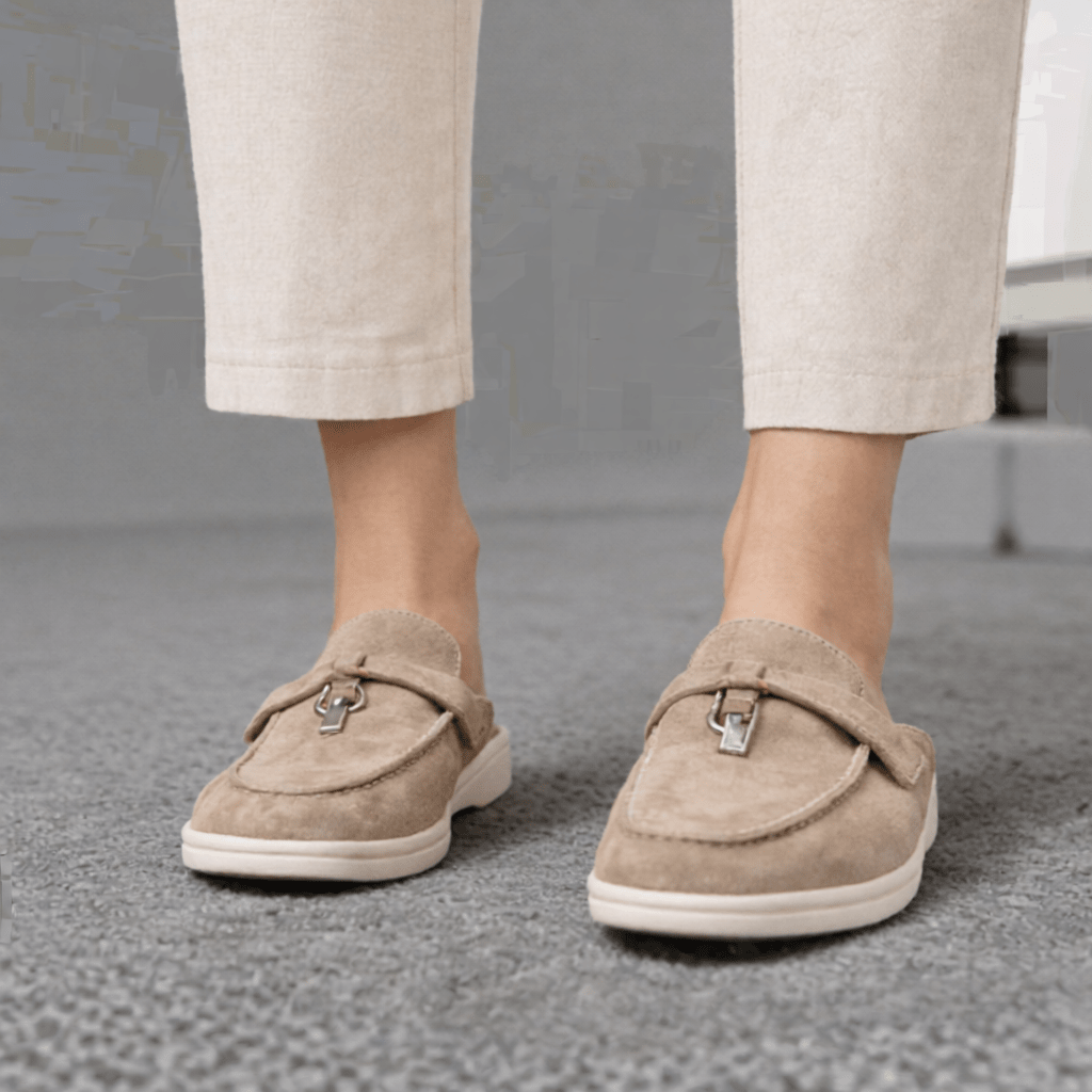 Women's Suede Slip - On Mules for Effortless Everyday Comfort – Stylish & Versatile Footwear