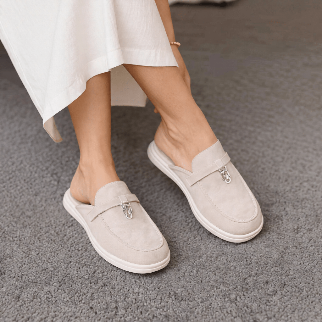 Women's Suede Slip - On Mules for Effortless Everyday Comfort – Stylish & Versatile Footwear