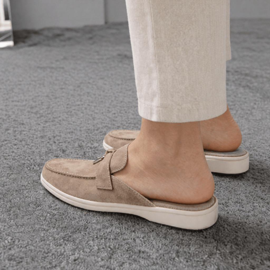 Women's Suede Slip - On Mules for Effortless Everyday Comfort – Stylish & Versatile Footwear