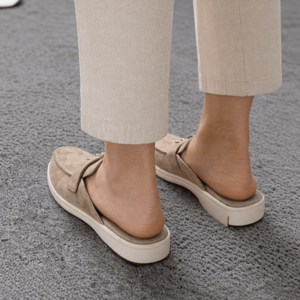 Women's Suede Slip - On Mules for Effortless Everyday Comfort – Stylish & Versatile Footwear