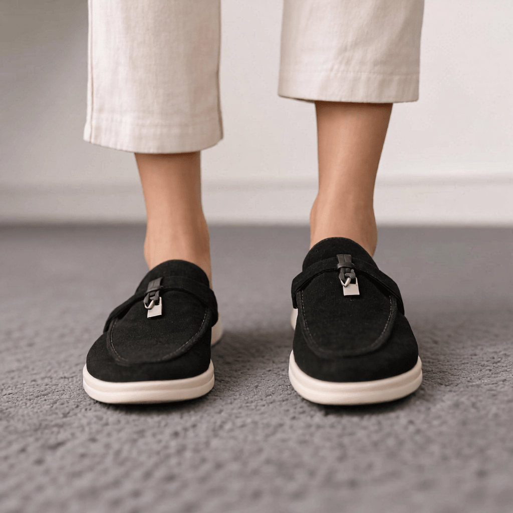Women's Suede Slip - On Mules for Effortless Everyday Comfort – Stylish & Versatile Footwear