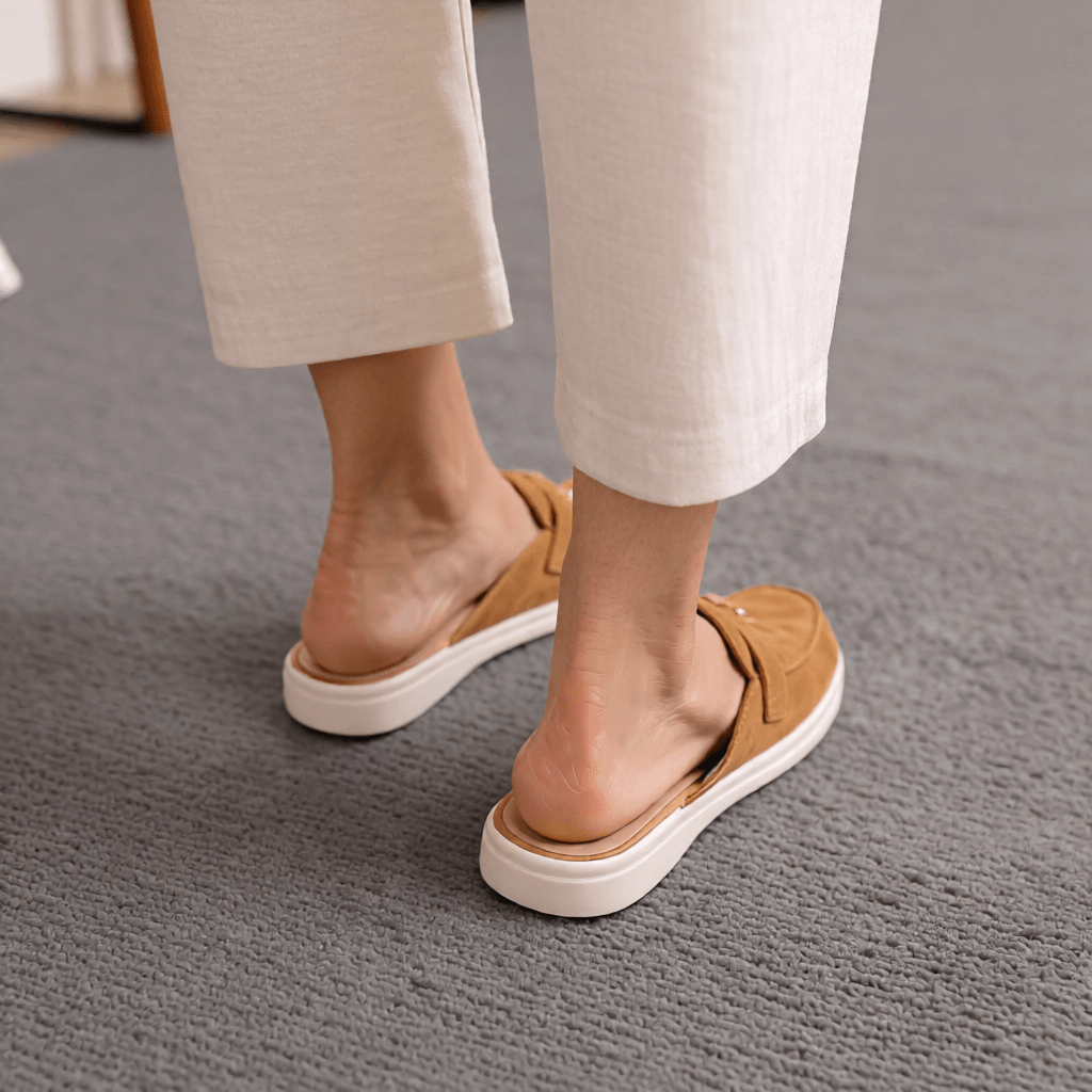 Women's Suede Slip - On Mules for Effortless Everyday Comfort – Stylish & Versatile Footwear
