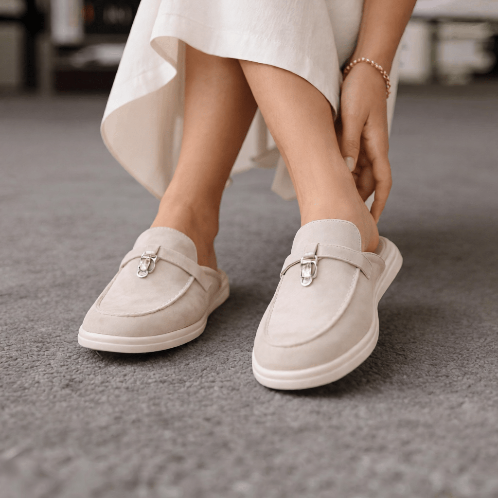 Women's Suede Slip - On Mules for Effortless Everyday Comfort – Stylish & Versatile Footwear