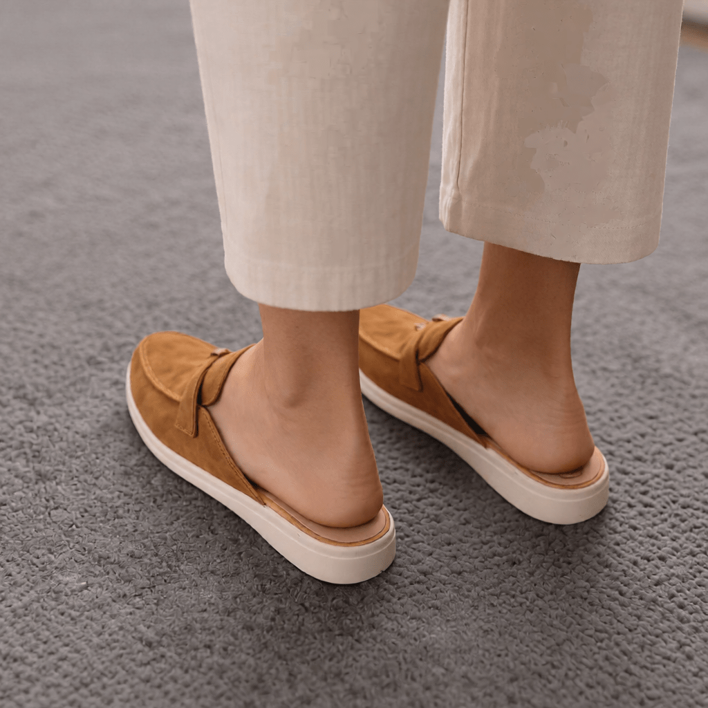 Women's Suede Slip - On Mules for Effortless Everyday Comfort – Stylish & Versatile Footwear
